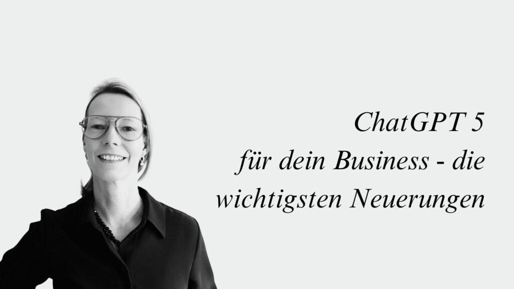 Silke Hartmann erklärt ChatGPT 5