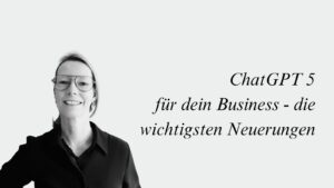 Silke Hartmann erklärt ChatGPT 5