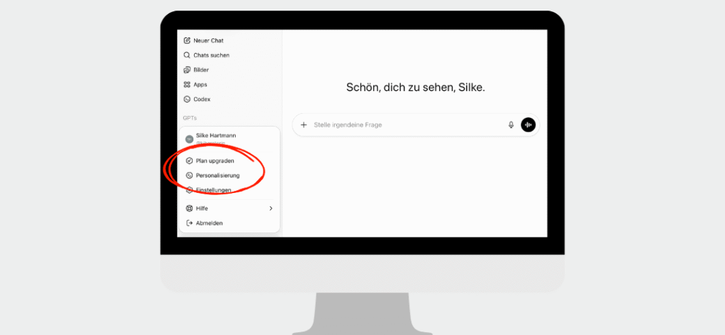 Personalisierung von ChatGPT