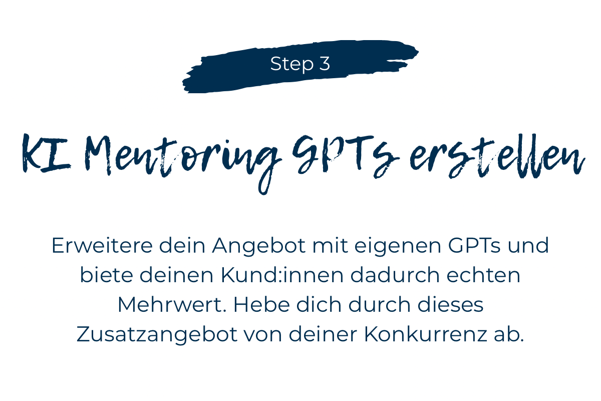 Mentoring GPTs erstellen